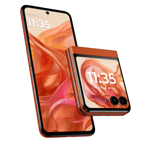 Celular Motorola Razr 50 + Moto Buds 12GB 512GB Naranja-1