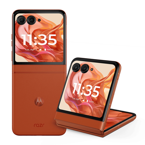 Celular Motorola Razr 50 + Moto Buds 12GB 512GB Naranja-7