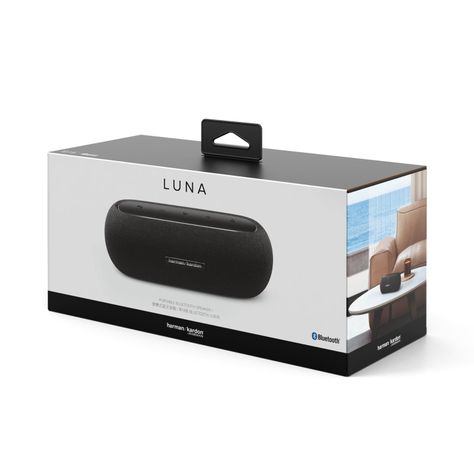 Altavoz Portátil Luna inalámbrico Bluetooth 40 vatios 2 vías negro-8