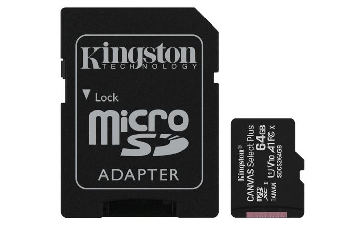 Tarjeta microSD Canvas Select Plus 64 GB MicroSDXC UHS-I Clase 10-1