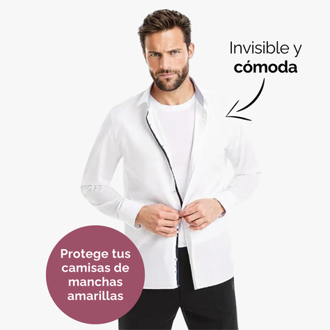 Camiseta Interior Primera Capa con Almohadillas Antisudor-4