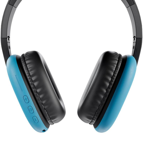 Auriculares Over-Ear Inalámbrico Klip Xtreme KWH-010BK Azul-1