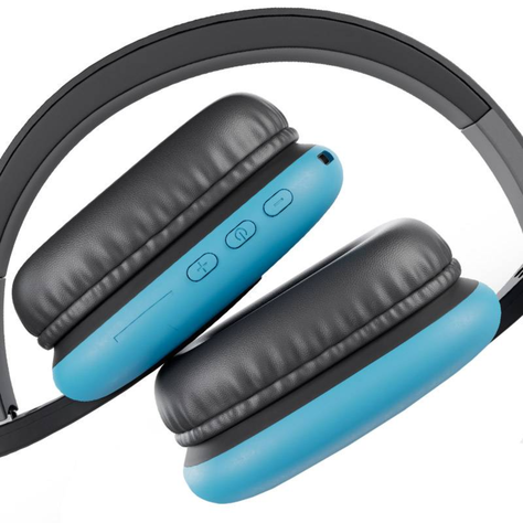 Auriculares Over-Ear Inalámbrico Klip Xtreme KWH-010BK Azul-3