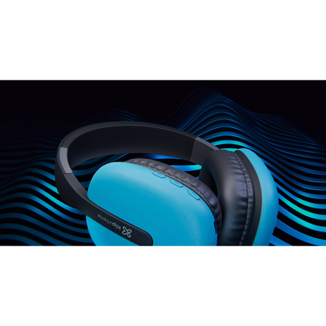 Auriculares Over-Ear Inalámbrico Klip Xtreme KWH-010BK Azul-5