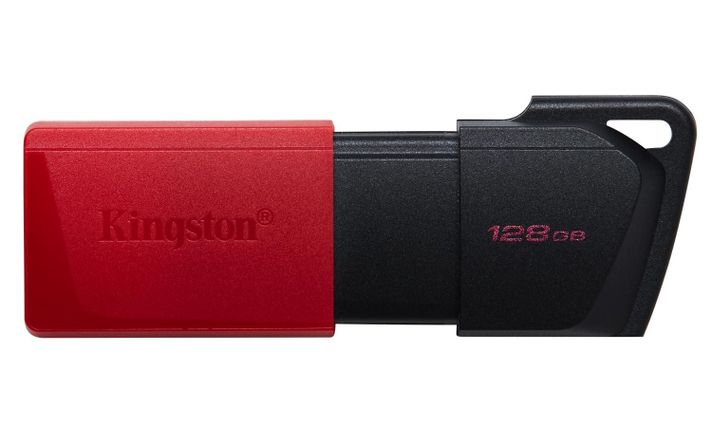 Pendrive Unidad Flash USB 128 GB USB tipo A Negro Rojo-0