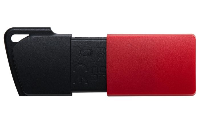 Pendrive Unidad Flash USB 128 GB USB tipo A Negro Rojo-1