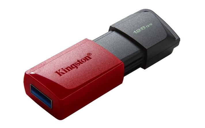 Pendrive Unidad Flash USB 128 GB USB tipo A Negro Rojo-3