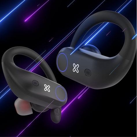 Audífonos In-ear Klip Xtreme Xtremebuds KTE-500BK TWS Negro-4