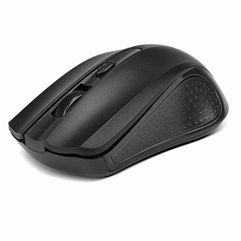 Mouse XTM-310BK Diestro RF inalámbrico Óptico-0