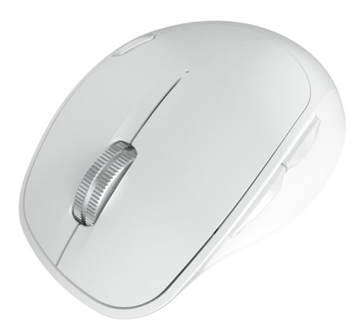Mouse Klip Xtreme Duotrak Diestro RF inalámbrico Blanco-0