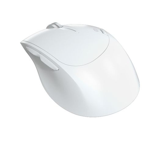 Mouse Klip Xtreme Duotrak Diestro RF inalámbrico Blanco-1