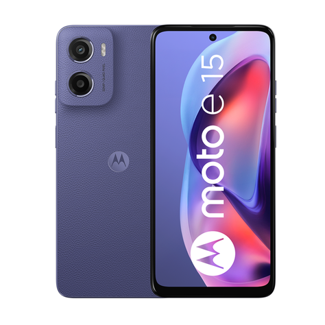 Celular Moto E15 2GB 64GB Android 14 6.7" Púrpura-0