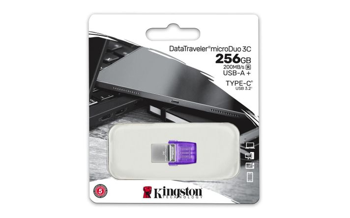 Pendrive Unidad Flash USB 256 GB USB Type-A USB Type-C-3