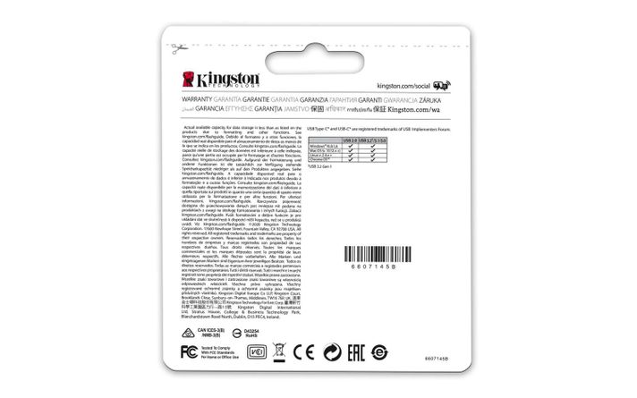 Pendrive Unidad Flash USB 256 GB USB Type-A USB Type-C-4