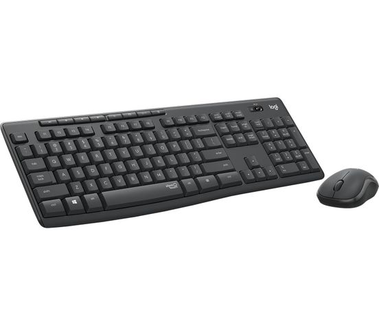 Combo de Teclado y Mouse MK295 inalámbrico Grafito-2