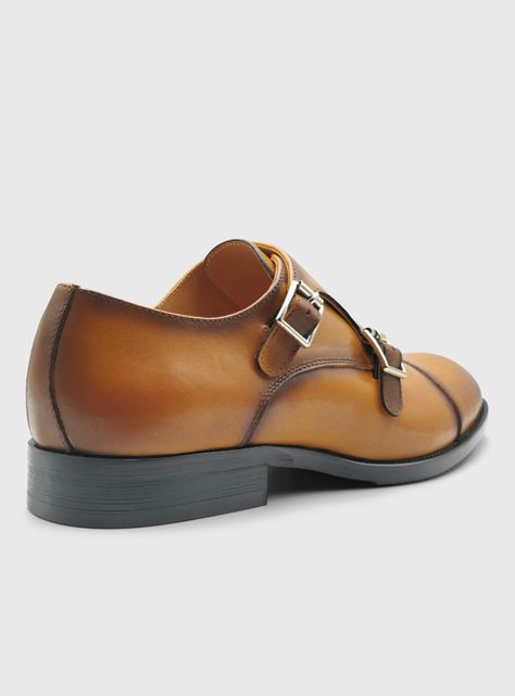 Zapato Templarios Giancarlo Café Claro Hombre-3
