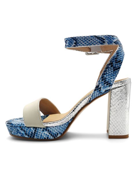 Sandalia Mujer Leonor Azul Toffy Co.-2