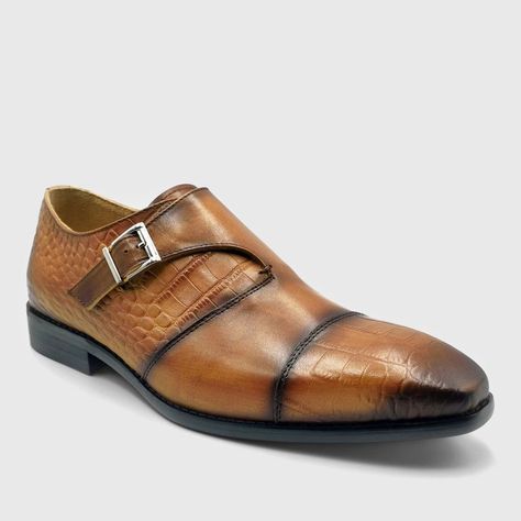 Zapato Templarios Alejandro Café Claro Hombre-1