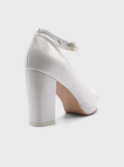 Zapato de novia Toffy Co. Lauren Blanco Mujer-3