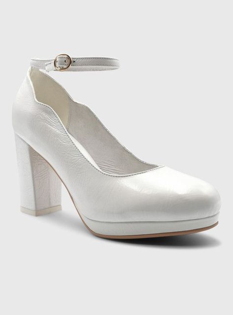 Zapato de novia Toffy Co. Lauren Blanco Mujer-1