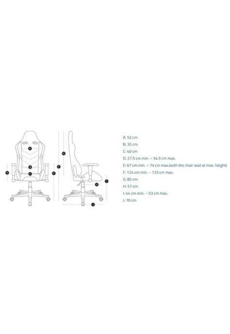 Silla Gamer de oficina Negra Profesional Ulrik Dark-8