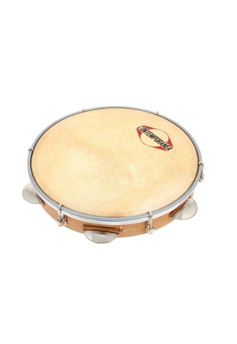 Pandero 10" Parche de Cuero-1