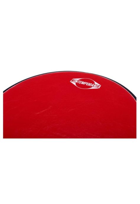 Rebolo Cónico Aluminio Parche Napa Rojo 12"-5