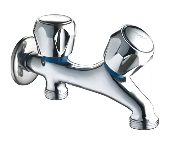 Llave Lavadora Y Lavadero Simultanea - 2 Salidas De 3/4-0