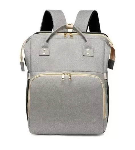 Mochila 3 En 1 Pañalera Cuna Y Mudador Portátil Para Bebés-0