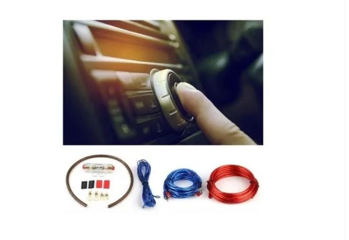Kit Cables Para Amplificador Subwoofer 1500w Auto -2