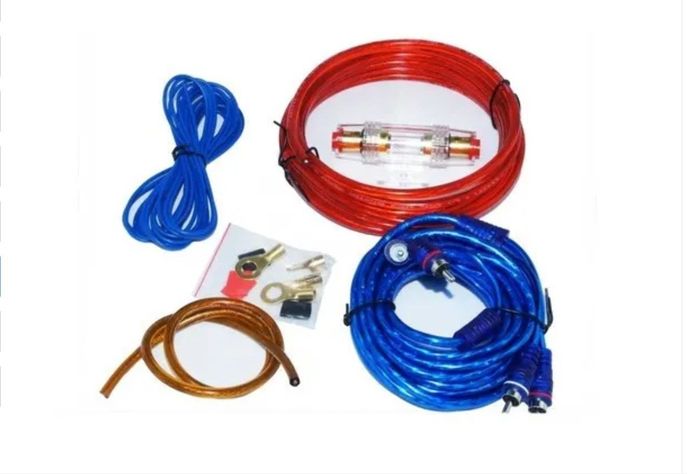 Kit Cables Para Amplificador Subwoofer 1500w Auto -5