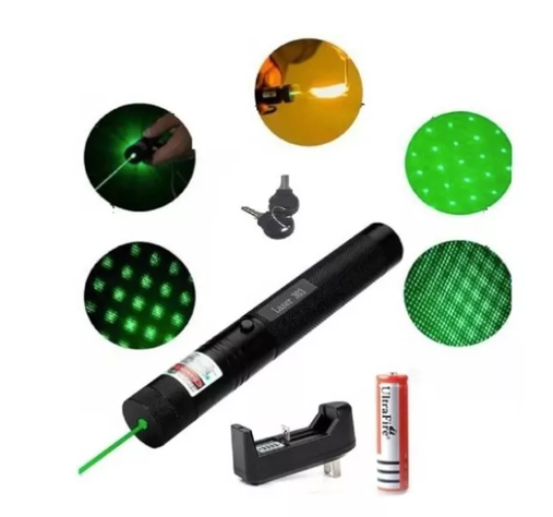 Puntero Laser Verde Astronomico Bateria 1000mw-1