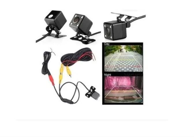Camara De Reversa Universal Con 4 Led Vision Nocturna Hd-6