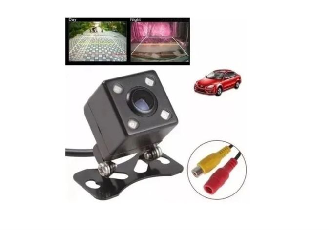 Camara De Reversa Universal Con 4 Led Vision Nocturna Hd-4
