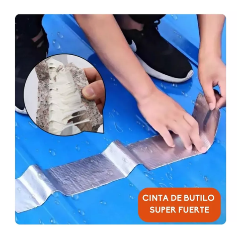 Adhesivo Cinta Tapagoteras Térmica 5cm X 5m-4