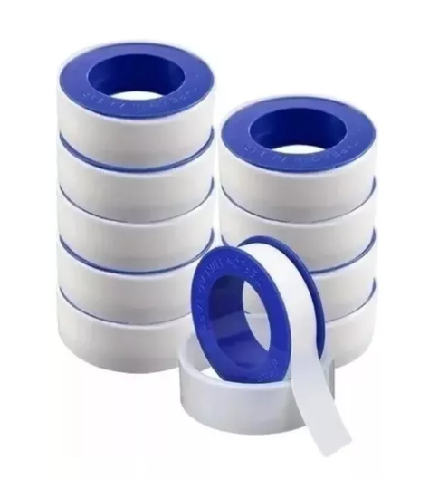 Pack 10 Unidades Rollos Cinta Teflón 3/4 Pulgadas-0