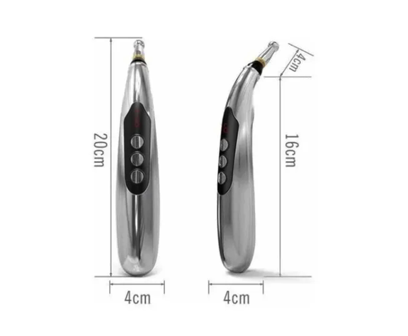 Lápiz De Acupuntura Usb Recargable 5 Puntas Para El Alivio-1