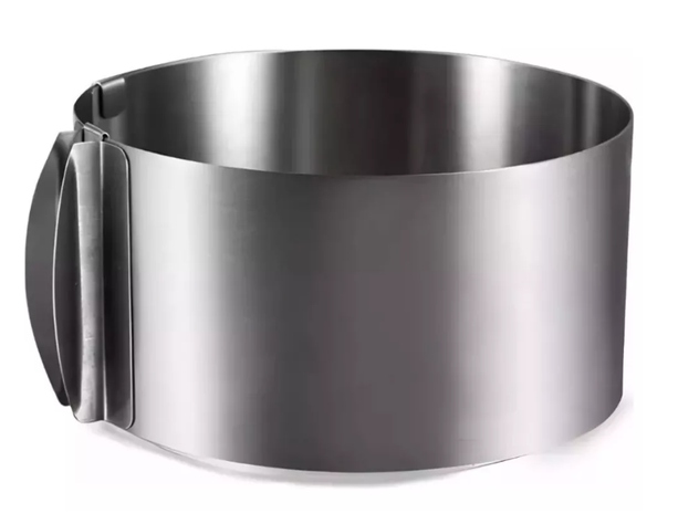 Molde De Torta Moldes Para Tortas Anillo Redondo Ajustable-0