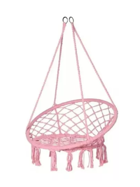 Silla Hamaca Colgante Columpio Terraza Jardin-0