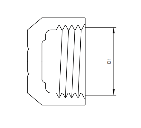 Tapagorro Bronce 1/2 Hi - Tapon Hi - Taumm-2