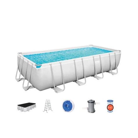 Piscina Estructural Power Steel 5.49m x 2.74m x 1.22m, CAP. 14.812 Litros; Marca Bestway-1