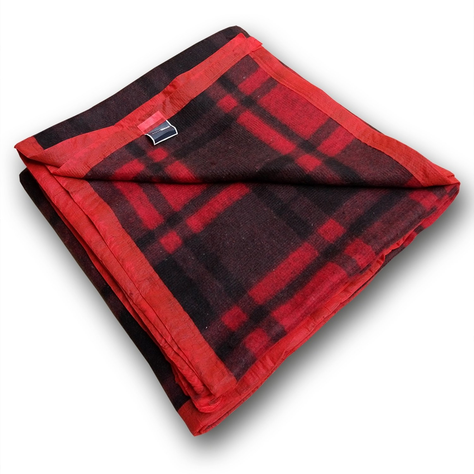 Frazada Térmica  Escocesa 1,5 plazas  450g Textil Ranco-0