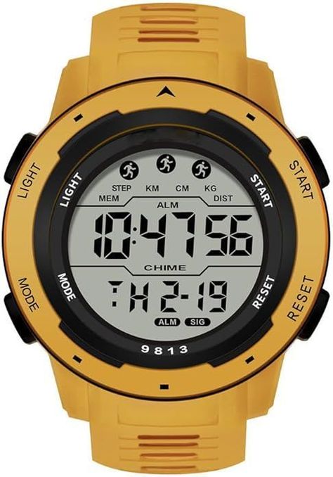 Reloj Digital Sport Y Casual Hombre Y Mujer Con Luz Y Alarma-1