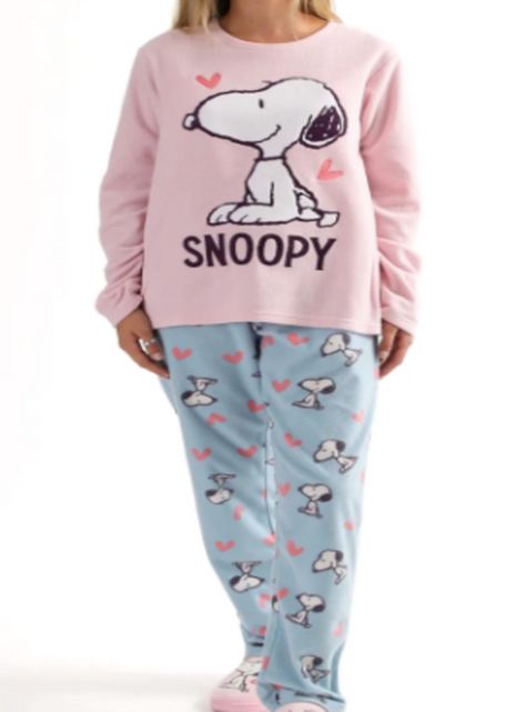 Pijama Snoopy Micropolar -4