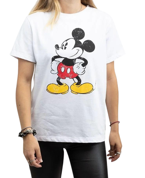 Polera Mickey Mouse Talla S (Mujer)-0