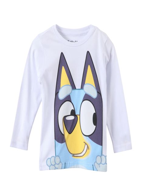 Polera manga larga Bluey Talla 2 y 6-0