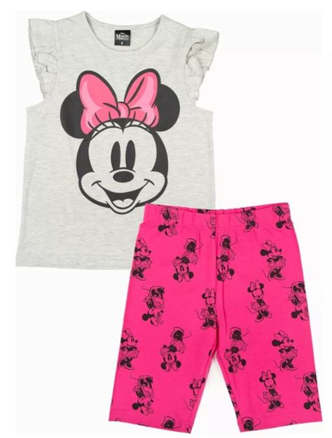 Conjunto Calza y Polera Minnie Mouse Talla 8 Disney-0