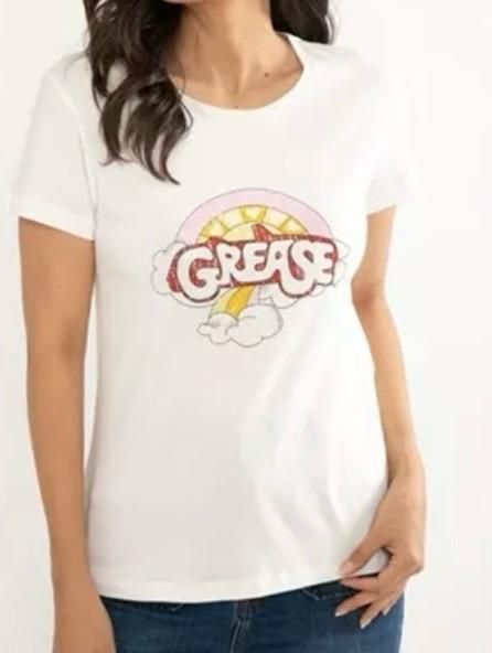 Grease Brillantina Polera Talla S-0
