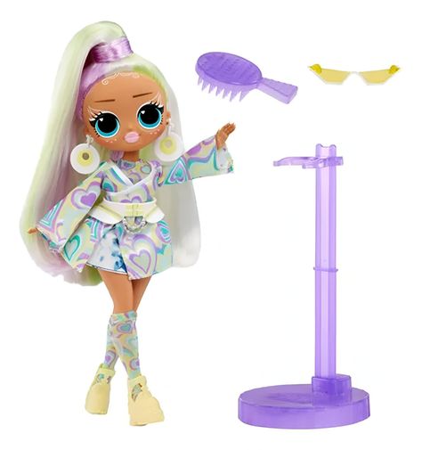 Muñeca LOL Sunrise Sunshine Makeover cambia de color con el sol-1