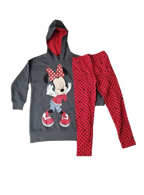 Conjunto Poleron y Calza Minnie Mouse Talla 8 Disney-0